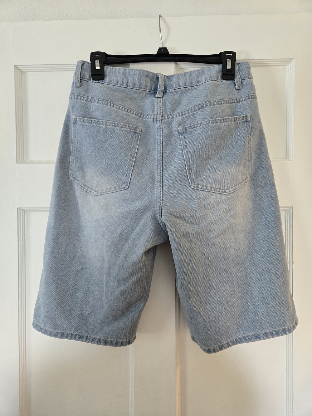Light Blue Denim Women’s Jorts - Picture 3 of 3